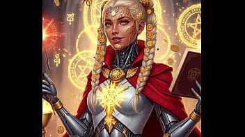 Animated ai android alita