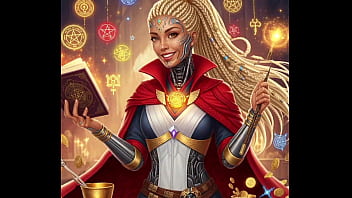 Animated ai android alita