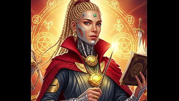 Animated ai android alita