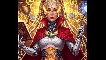 Animated ai android alita