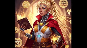 Animated ai android alita