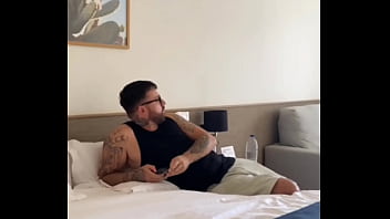 Cheating slut comes over for horny threesome