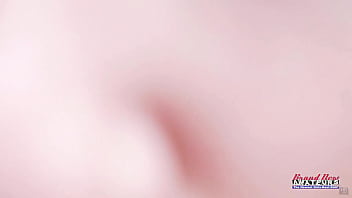 Petite blue haired raven finger fucks her twat and sucks a juicy big cock