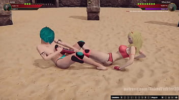 Remiel vs tiffany nf3d kinky female combat arena