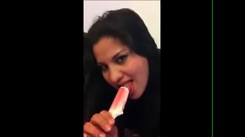 Desi whore licking