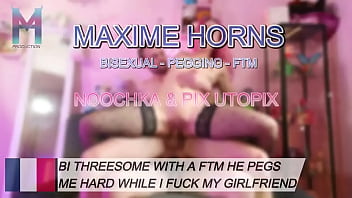 Cuckold reversed she catches me getting pegged by a ftm and instead of stopping it she joins us and gets fucked t