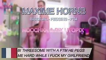 Cuckold reversed she catches me getting pegged by a ftm and instead of stopping it she joins us and gets fucked t