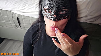 There's so much cum that it runs over my tongue even though i curve it millie fox