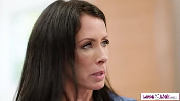 Lesbian teen dixie lynn called her stepmoms nurse bff reagan foxx not because shes not feeling well but to get a chance to fuck the big tits milf