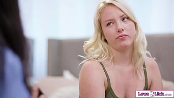 Lesbian teen dixie lynn called her stepmoms nurse bff reagan foxx not because shes not feeling well but to get a chance to fuck the big tits milf