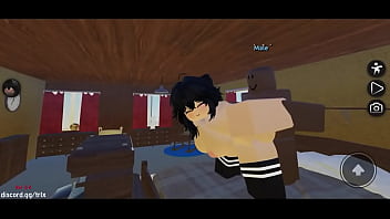 Roblox girl enjoys giving her master enjoyment with his bbc