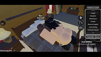 Roblox girl enjoys giving her master enjoyment with his bbc