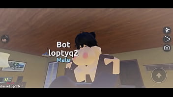 Roblox girl enjoys giving her master enjoyment with his bbc