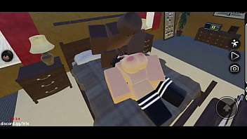 Roblox girl enjoys giving her master enjoyment with his bbc