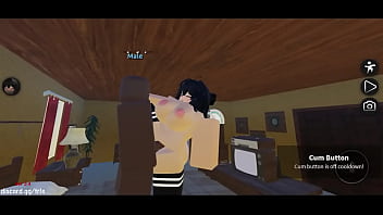 Roblox girl enjoys giving her master enjoyment with his bbc