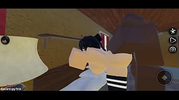 Roblox girl enjoys giving her master enjoyment with his bbc