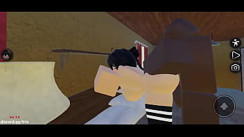 Roblox girl enjoys giving her master enjoyment with his bbc
