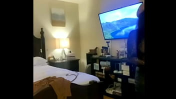 Busty big breasted mature in a braless boobs visible