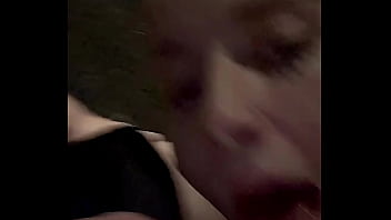 Hot girl from the bar earns facial in public sauna free