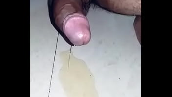 Nude penis piss in rock