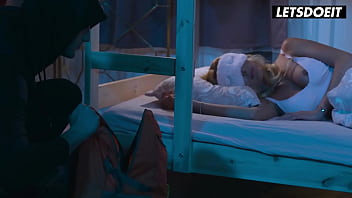 Thief gets surprised with anal threesome horny hostel