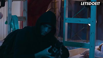 Thief Gets Surprised With Anal Threesome Horny Hostel thumbnail