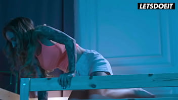 Thief gets surprised with anal threesome horny hostel