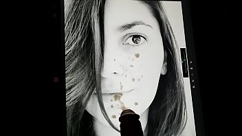 Pretty model gets tributed