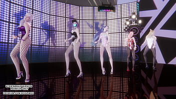 Mmd exid up & down hot kpop dance