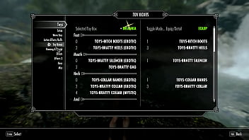 Toys framework highlights a skyrim mod