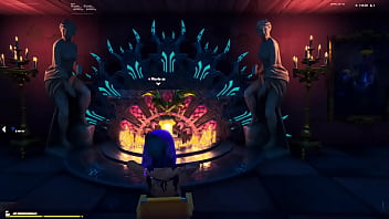 Step sister mamando gostoso na lareira