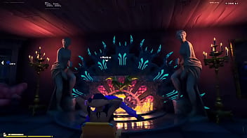 Step sister mamando gostoso na lareira