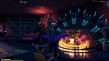 Step sister mamando gostoso na lareira