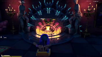 Step sister mamando gostoso na lareira