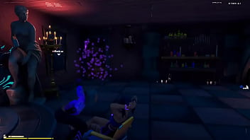 Step sister mamando gostoso na lareira