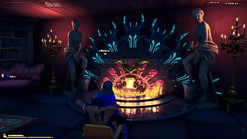 Step sister mamando gostoso na lareira