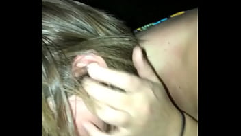 Sucking dick outside