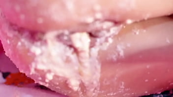 Dirty messy creampie & pee