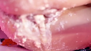 Dirty messy creampie & pee