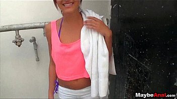 Beach babe gets anally penetrated nikki chase 2