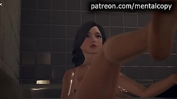 Small girl was fucked by demon