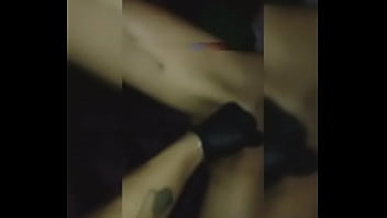 Sexy gf tied up to the bed for days