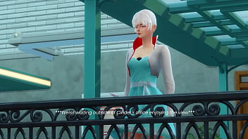 Weiss and ruby fucks in yang's guest room