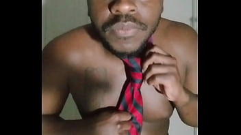 Wearing neck ties for an aesthetic while singing for free 3