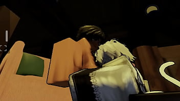 Femboy getting backshots