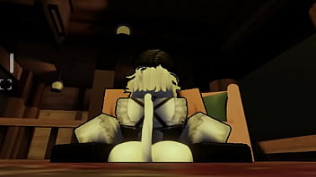 Femboy getting backshots