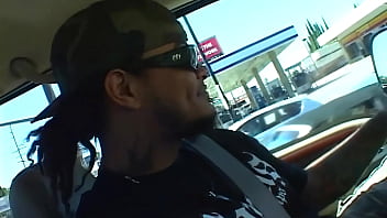 April blossom takes her boyfriend's huge cock in her cunt