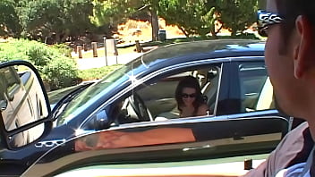 April blossom takes her boyfriend's huge cock in her cunt