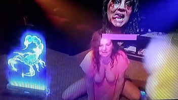 Playroom girl flashing