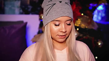 University student with an angelic face behaves like a little whore in her webcam show